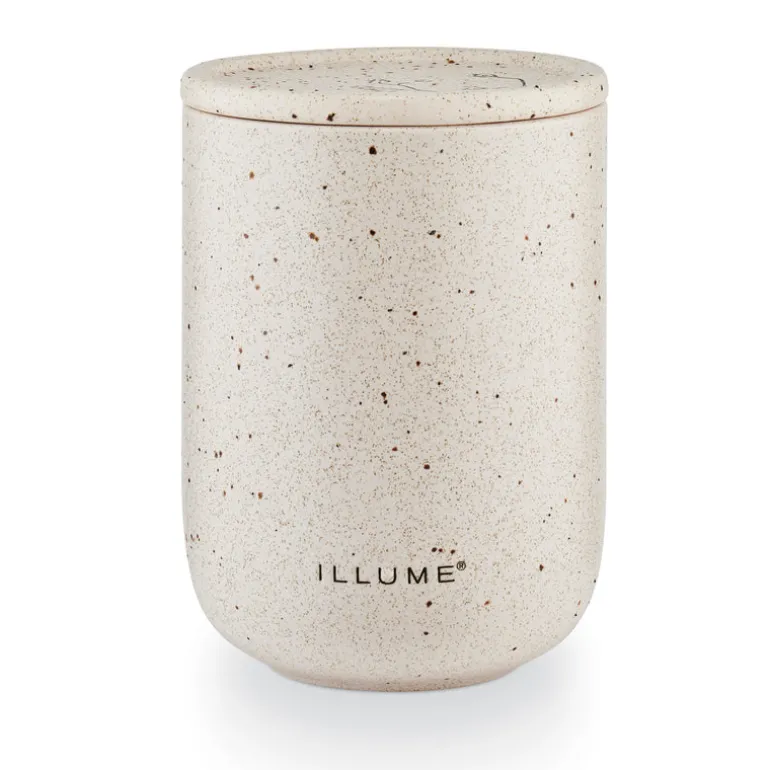 Amber Bergamot Large Outdoor Ceramic Patio Candle