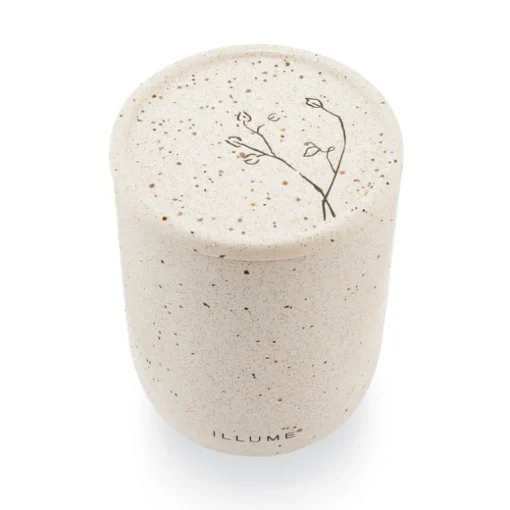 Amber Bergamot Large Outdoor Ceramic Patio Candle