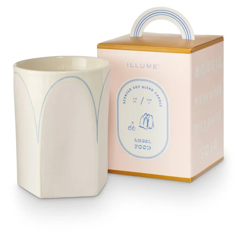 Angel Food Petite Boxed Ceramic Candle