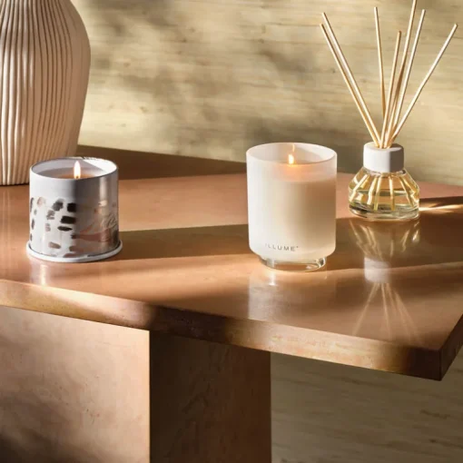 Assorted White Taper Candles 3-Pack