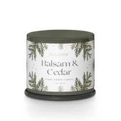 Balsam & Cedar Demi Vanity Tin Candle
