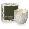 Balsam & Cedar Large Boxed Crackle Glass Candle