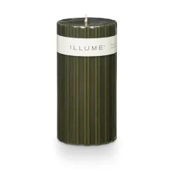 Balsam & Cedar Medium Fragranced Pillar Candle
