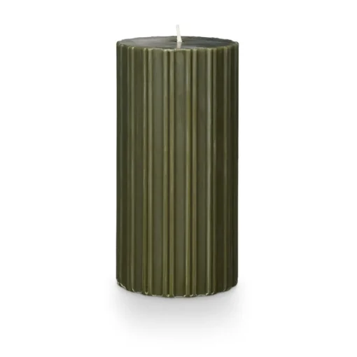 Balsam & Cedar Medium Fragranced Pillar Candle