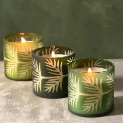 Balsam & Cedar Pine Glass Candle