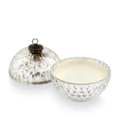 Balsam & Cedar Silver Mercury Ornament Candle