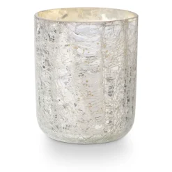Balsam & Cedar Small Boxed Crackle Glass Candle