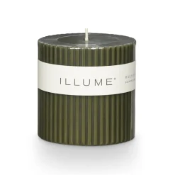 Balsam & Cedar Small Fragranced Pillar Candle
