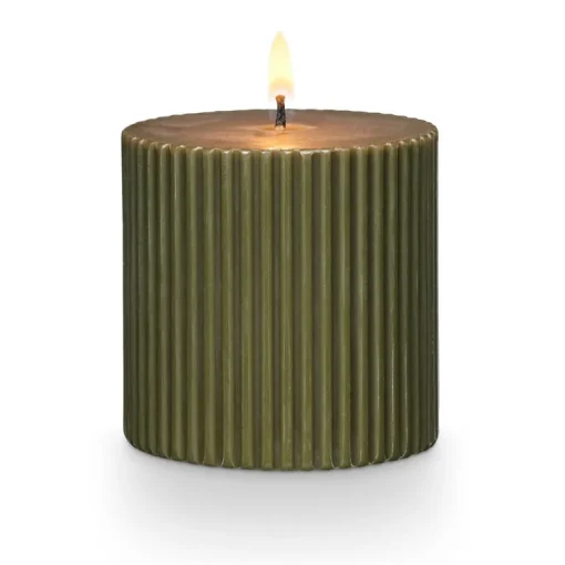 Balsam & Cedar Small Fragranced Pillar Candle