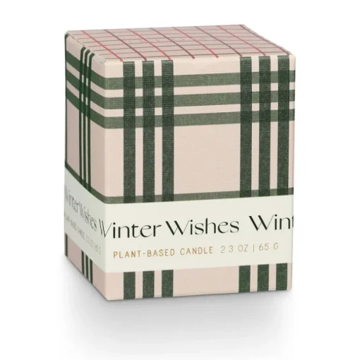 Balsam & Cedar Winter Wishes Boxed Votive Candle