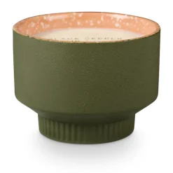 Black Pepper and Hemp Ceramic Candle