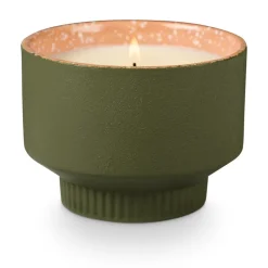 Black Pepper and Hemp Ceramic Candle