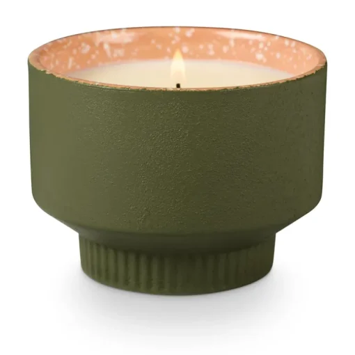 Black Pepper and Hemp Ceramic Candle