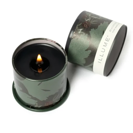 Blackberry Absinthe Demi Vanity Tin Candle