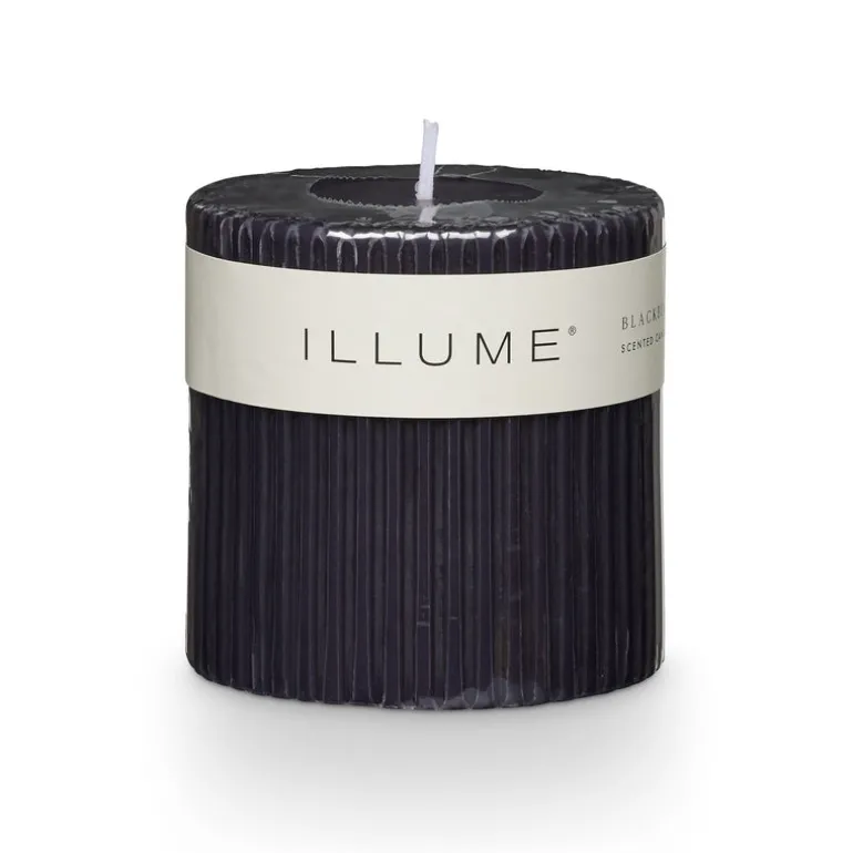 Blackberry Absinthe Small Fragranced Pillar Candle