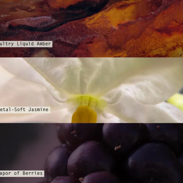 Blackberry Absinthe Small Fragranced Pillar Candle