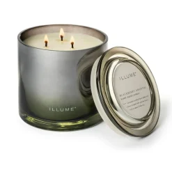 Blackberry Absinthe Statement Glass Candle