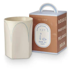 Cafe au Lait Petite Boxed Ceramic Candle