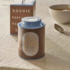 Cafe au Lait Petite Tin Candle