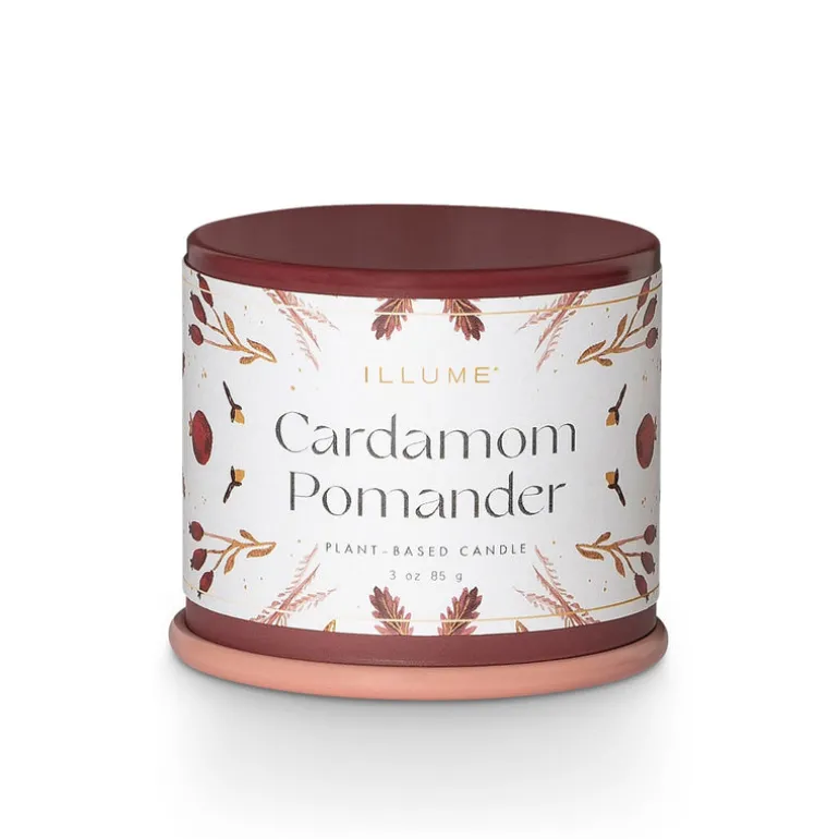 Cardamom Pomander Demi Vanity Tin Candle