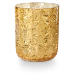 Cardamom Pomander Small Boxed Crackle Glass Candle