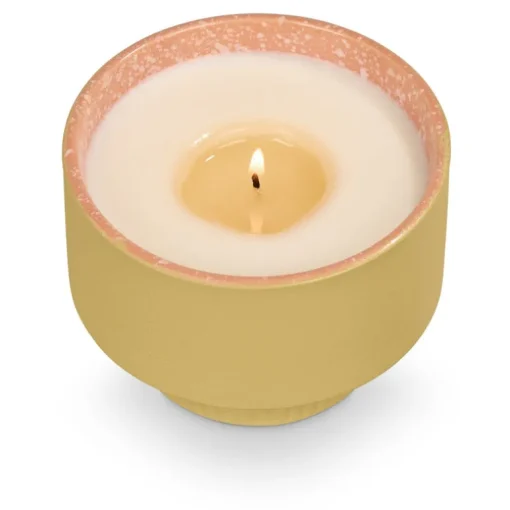 Citron and Vetiver Ceramic Candle