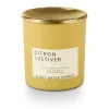 Citron and Vetiver Lidded Jar Candle