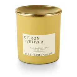 Citron and Vetiver Lidded Jar Candle