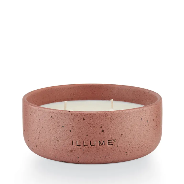 Citrus Cedarleaf Small Outdoor Ceramic Candle