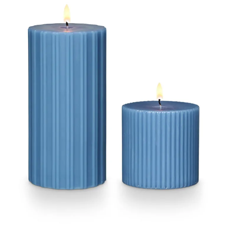 Citrus Crush Medium Fragranced Pillar Candle