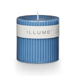 Citrus Crush Small Fragranced Pillar Candle
