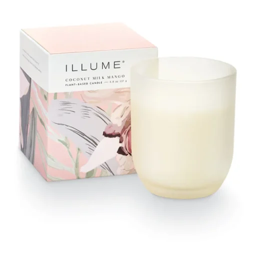Coconut Milk Mango Baby Boxed Glass Candle