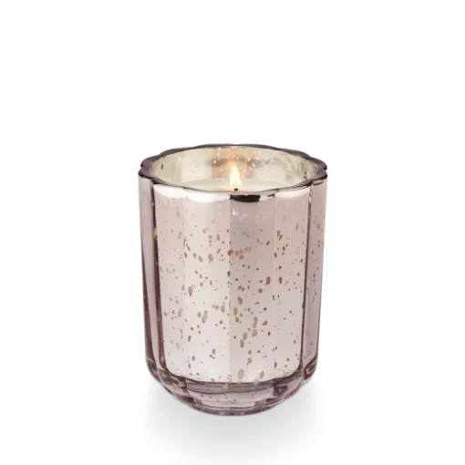 Coconut Milk Mango Flourish Glass Candle