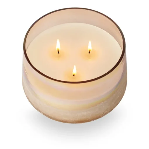 Coconut Milk Mango Large Baltic Glass Candle