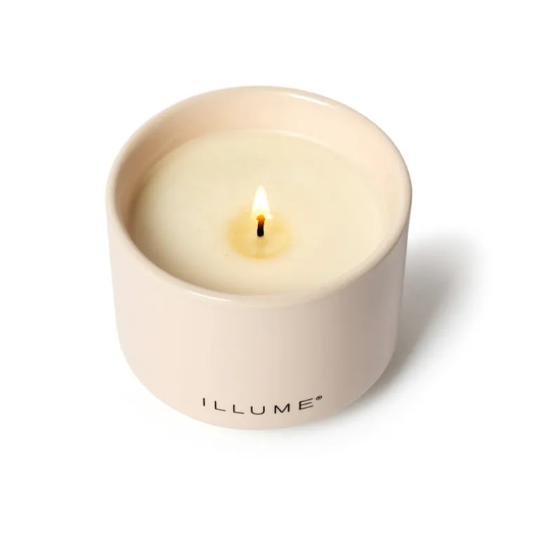 Coconut Milk Mango Matte Ceramic Candle