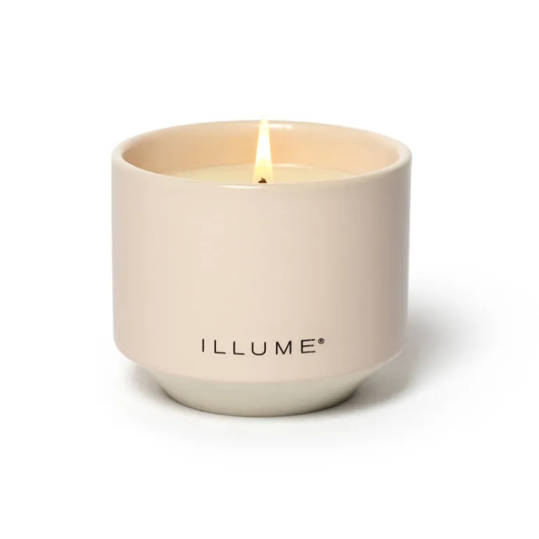 Coconut Milk Mango Matte Ceramic Candle