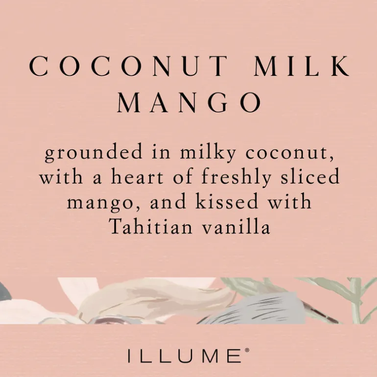 Coconut Milk Mango Matte Ceramic Candle