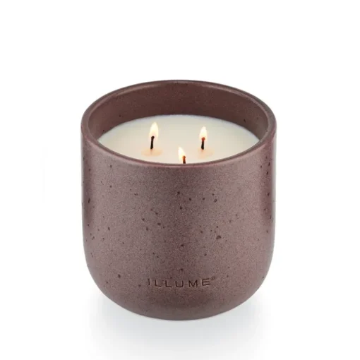 Cypress Lavender Medium Outdoor Ceramic Candle