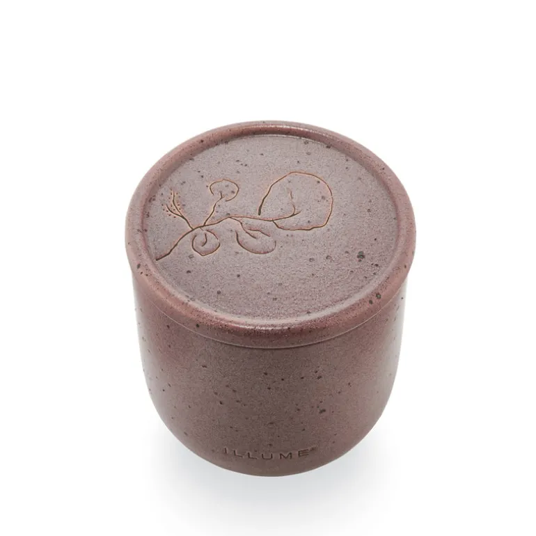 Cypress Lavender Medium Outdoor Ceramic Candle