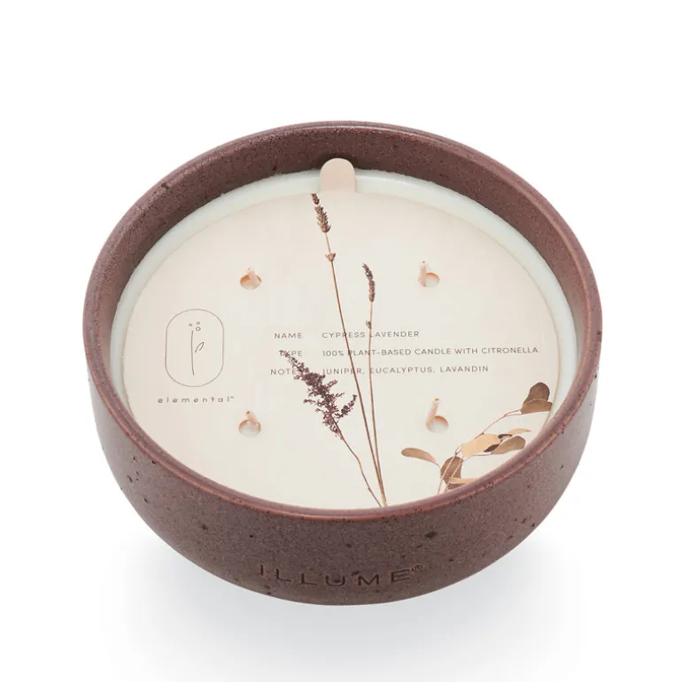 Cypress Lavender Small Outdoor Ceramic