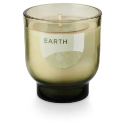 Earth Element Glass Candle