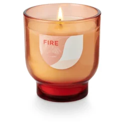 Fire Element Glass Candle