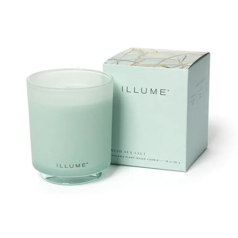 Fresh Sea Salt Boxed Glass Candle