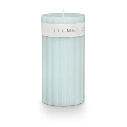 Fresh Sea Salt Medium Fragranced Pillar Candle