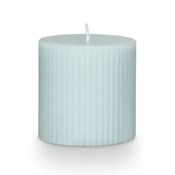 Fresh Sea Salt Small Fragranced Pillar Candle
