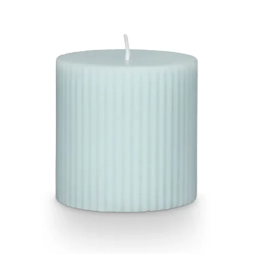 Fresh Sea Salt Small Fragranced Pillar Candle