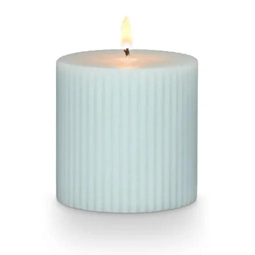 Fresh Sea Salt Small Fragranced Pillar Candle