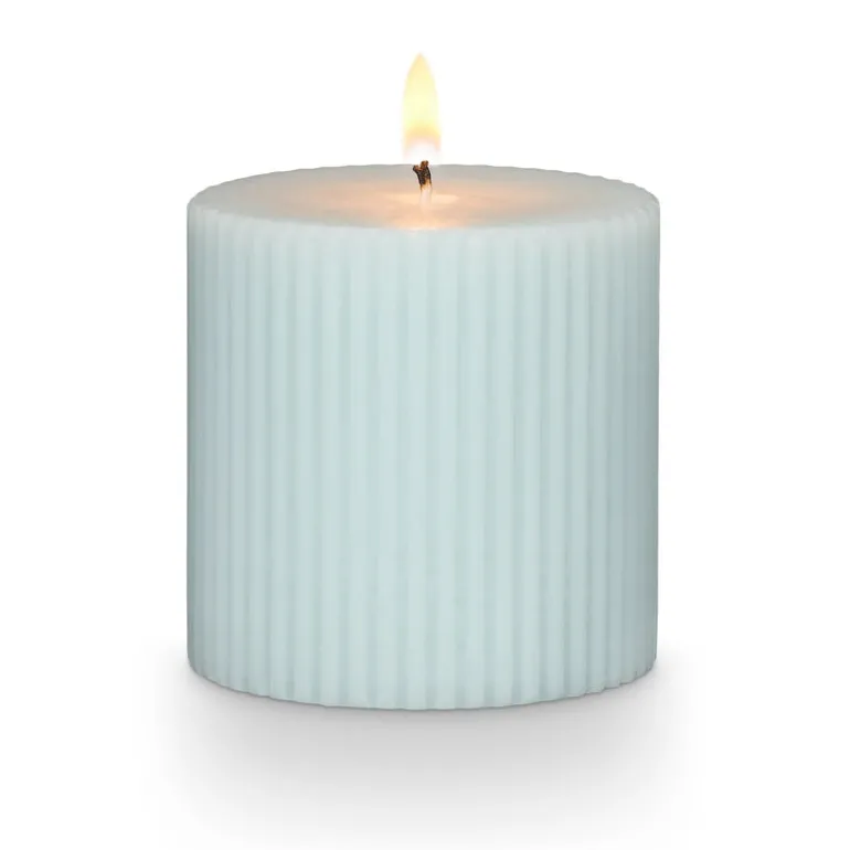 Fresh Sea Salt Small Fragranced Pillar Candle