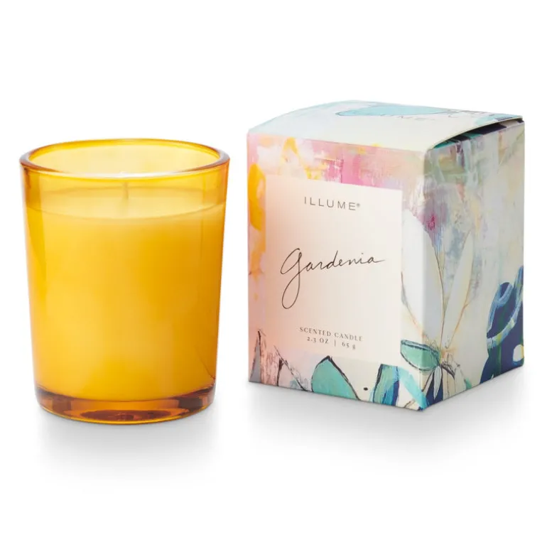 Gardenia Artist Boxed Votive Candle