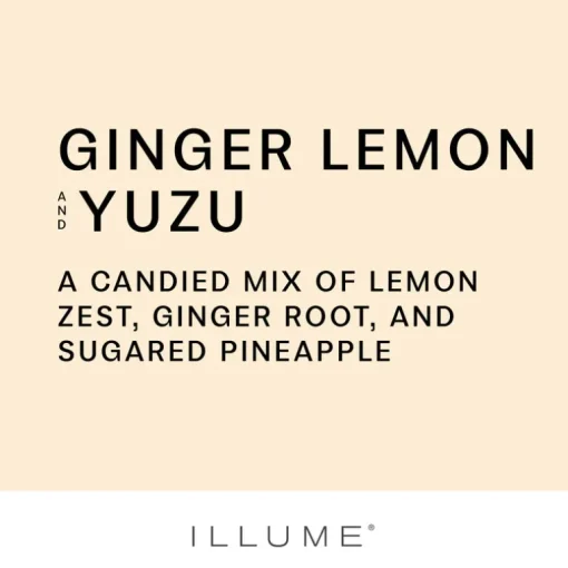Ginger Lemon and Yuzu Ceramic Candle